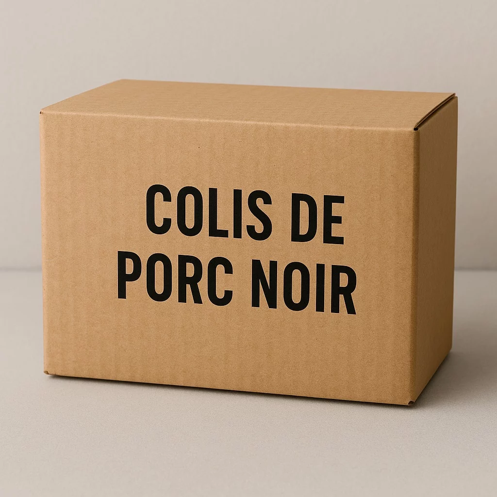 Le colis de porc noir gascon (5 kg) – gascon de montaut