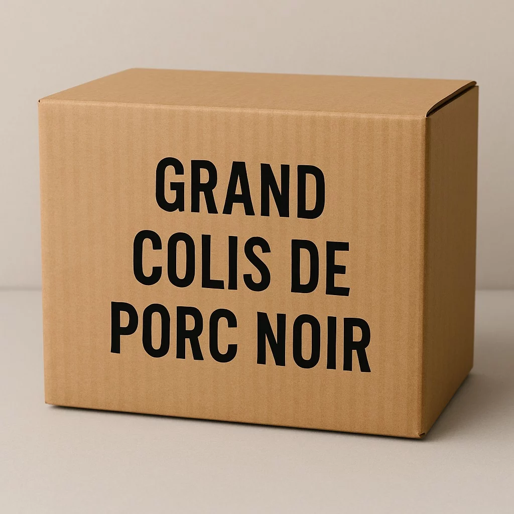 Le grand colis de porc noir gascon (10 kg) – gascon de montaut