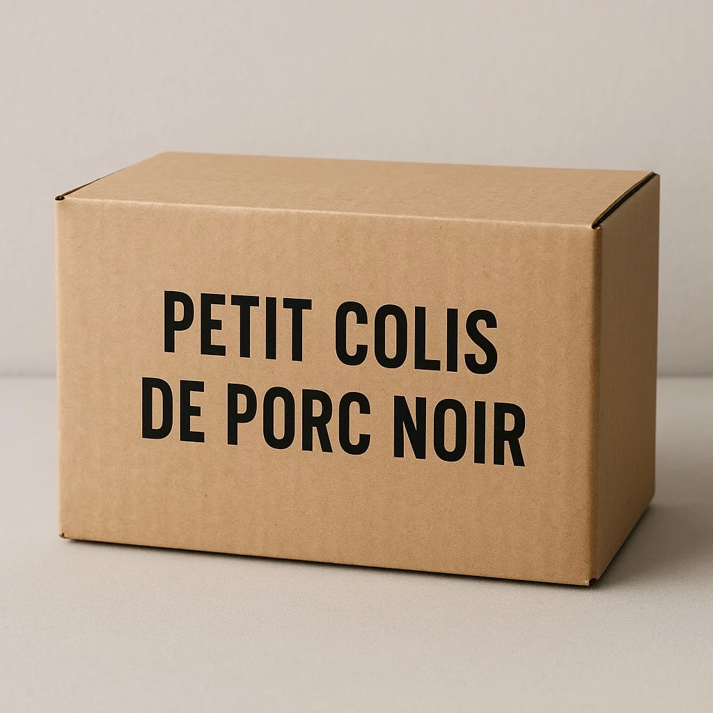 Le petit colis de porc noir gascon (3 kg) – gascon de montaut